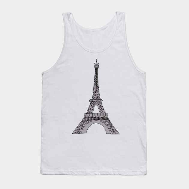 Eiffel Tower Tank Top by greenoriginals